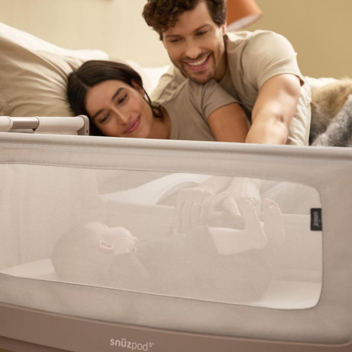 Berço Co-Sleeping SnüzPod 5 Mocha