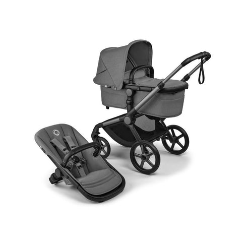 bugaboo fox 5 verde Cochecito Bugaboo Fox 5 Renew Complete Negro/Verde Bosque | Cochecito