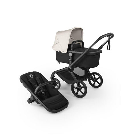 Carrinho Bugaboo Fox 5 Renew Completo Black/Heritage Black-Misty White