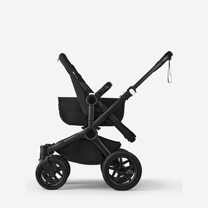 Pack Bugaboo Donkey 5 Mono Completo + Pack de Extensão Duo + Capa de Alcofa Midnight Black