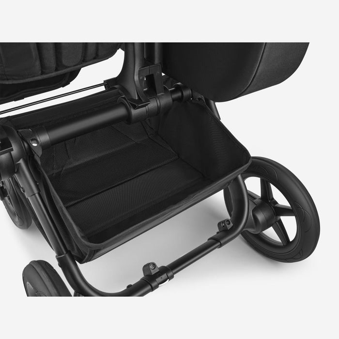 Pack Bugaboo Donkey 5 Mono Completo + Pack de Extensão Duo + Capa de Alcofa Midnight Black