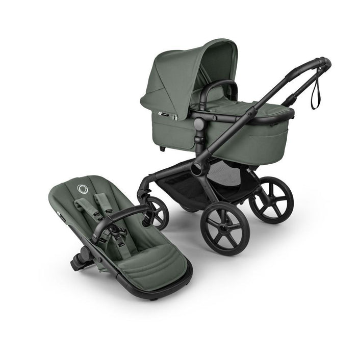 Carrinho Bugaboo Fox 5 Renew Completo Black/Forest Green