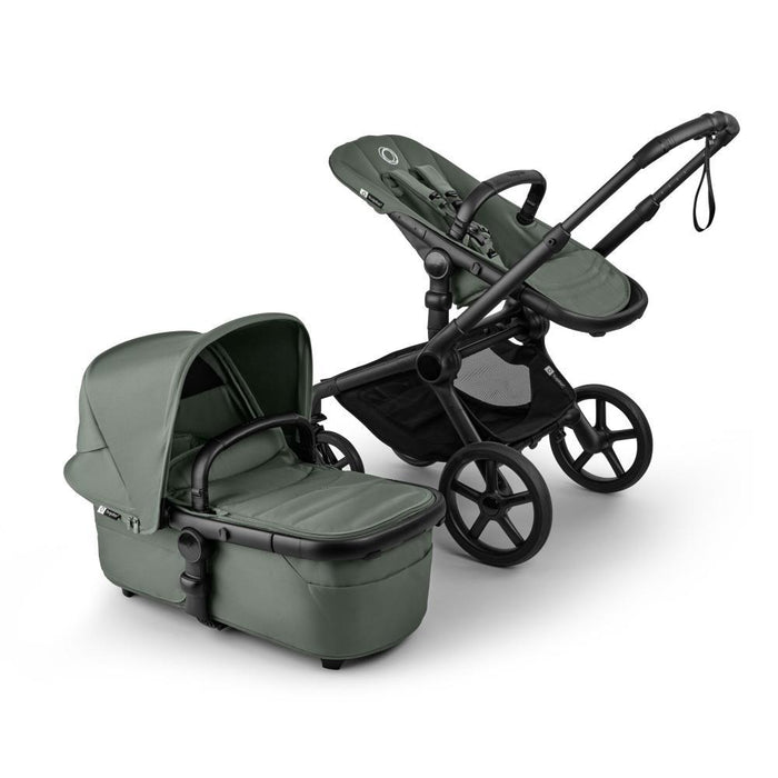 Carrinho Bugaboo Fox 5 Renew Completo Black/Forest Green