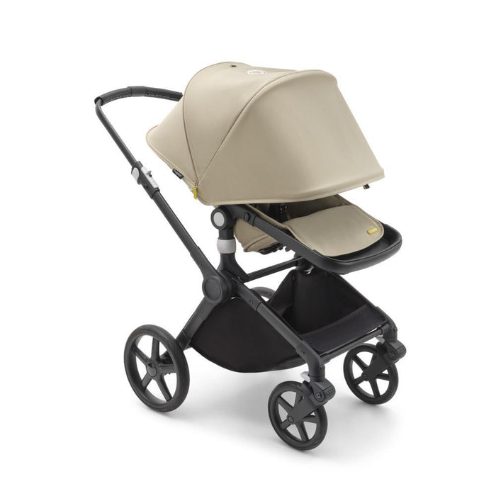 Carrinho Bugaboo Fox Cub Completo Black/Desert Taupe