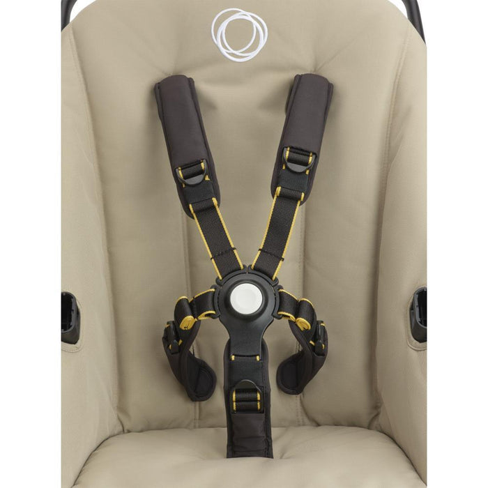 Carrinho Bugaboo Fox Cub Completo Black/Desert Taupe