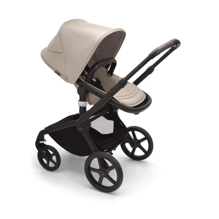 Pack Bugaboo Fox 5 Completo Black/Desert Taupe + Cybex Cloud T Plus Sepia Black 45-87cm + Adaptadores