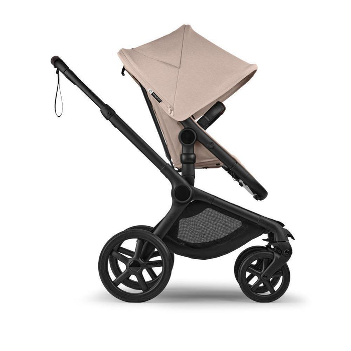 Pack Bugaboo Fox5 Renew Completo  Black/Desert Taupe + Cybex Cloud T Plus Sepia Black 45-87cm + Adaptadores