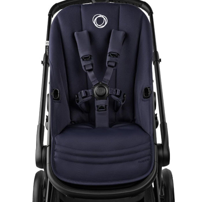Pack Bugaboo Fox5 Renew Completo  Black/Indigo Blue + Cybex Cloud T Plus Sepia Black 45-87cm + Adaptadores