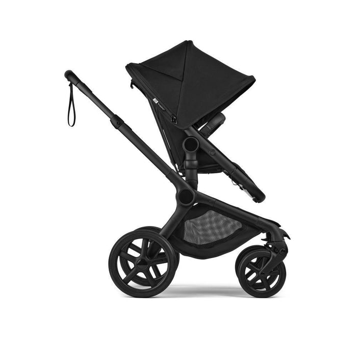 Pack Bugaboo Fox5 Renew Completo Black/Heritage Black + Cybex Cloud T Plus Sepia Black 45-87cm + Adaptadores