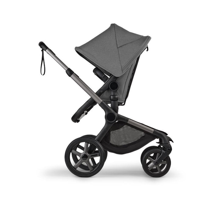 Pack Bugaboo Fox5 Renew Completo Graphite/Moon Grey + Cybex Cloud T Plus Mirage Grey 45-87cm + Adaptadores