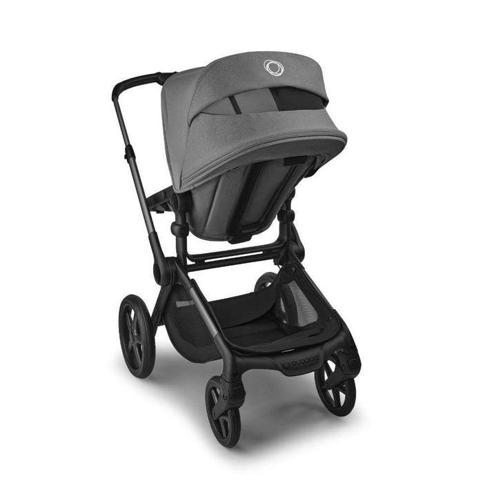 Pack Bugaboo Fox5 Renew Completo Graphite/Moon Grey + Cybex Cloud T Plus Mirage Grey 45-87cm + Adaptadores
