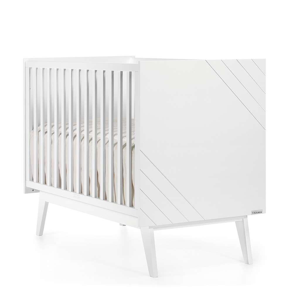 Trama Co-Sleeping Bed Nuova Matte White/Beech