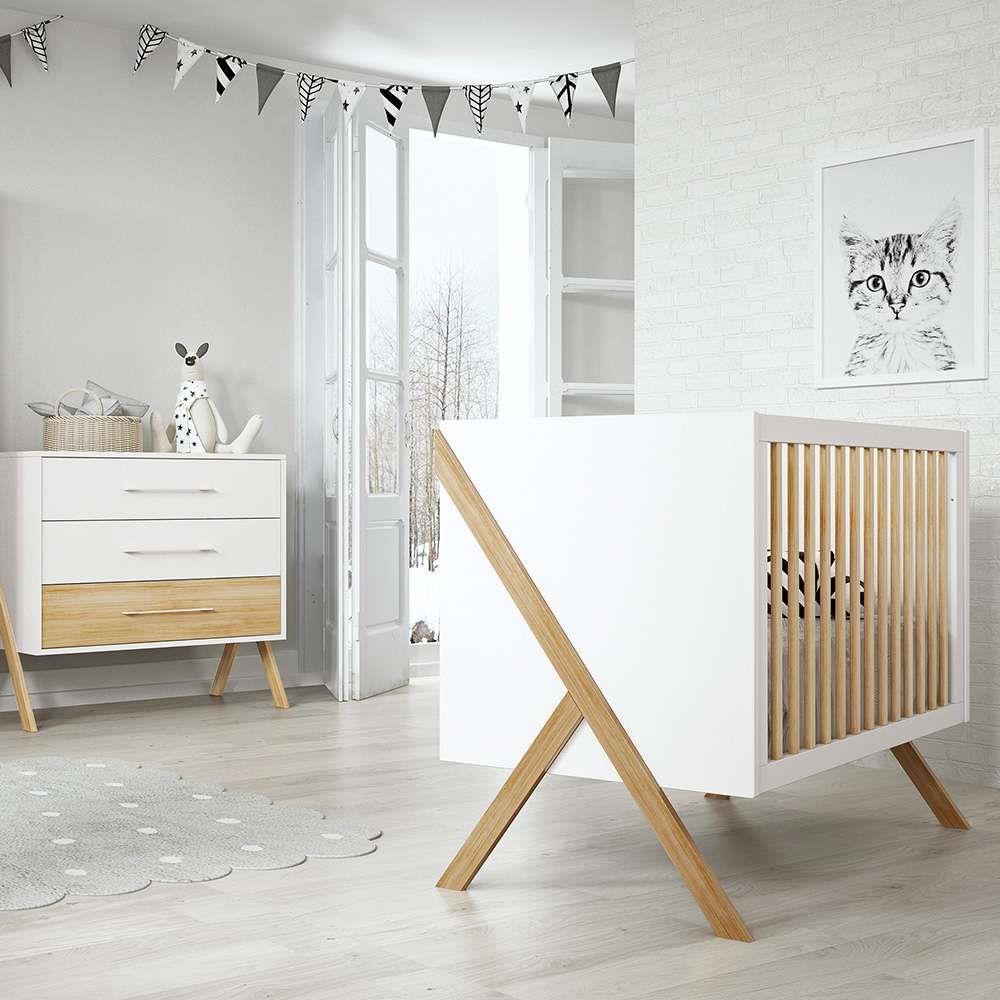Artech Bed Weave Matte White/Beech