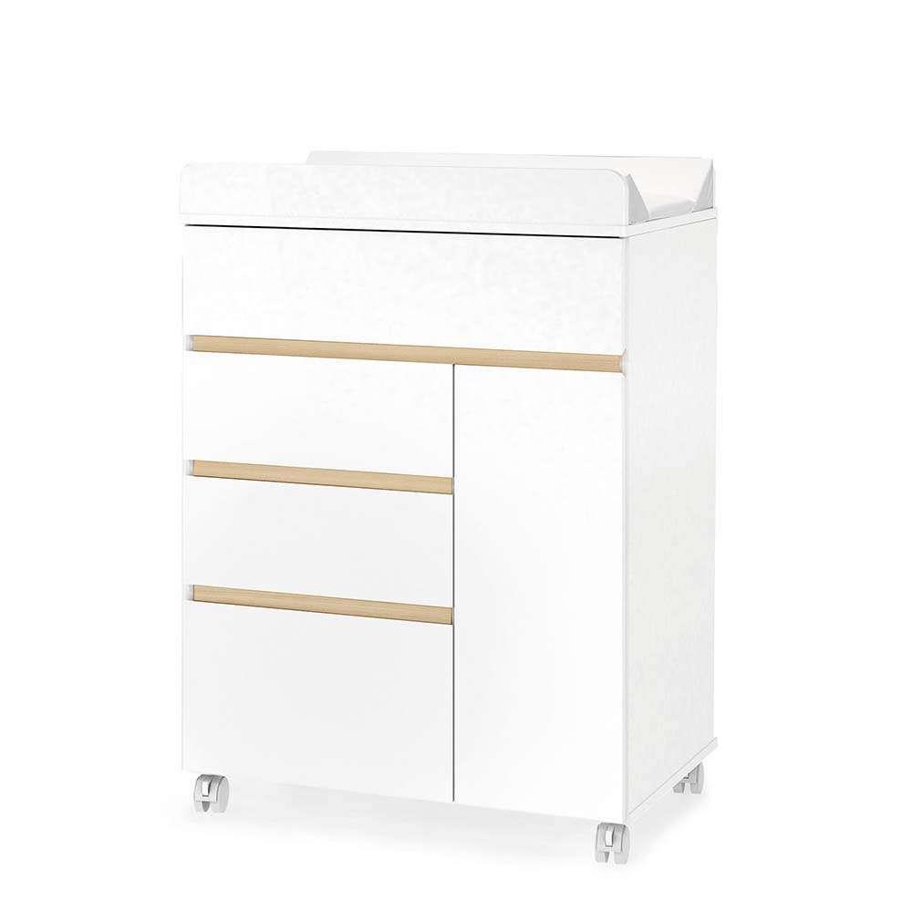Trama Commoda Dresser Cool White Matte/Tola