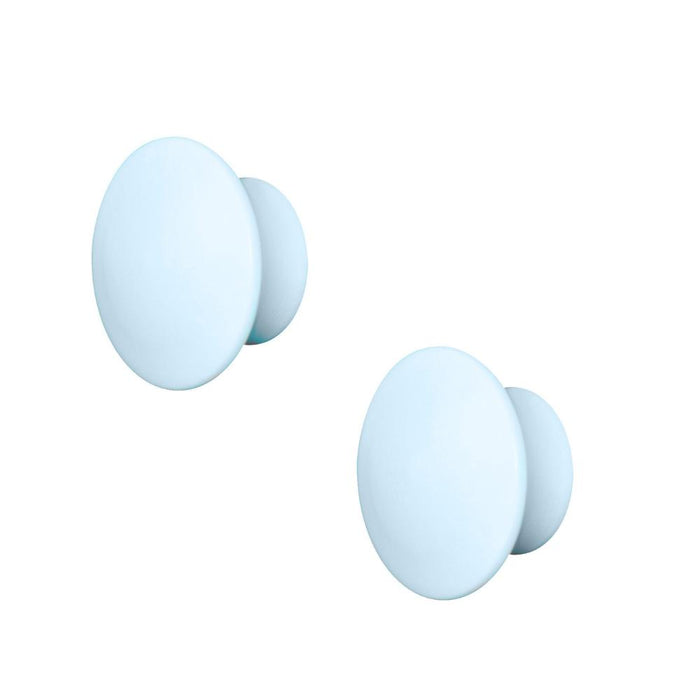 Pack Trama Cómoda Eco Bow Branco + Kit Banheira + Puxador Madeira Azul