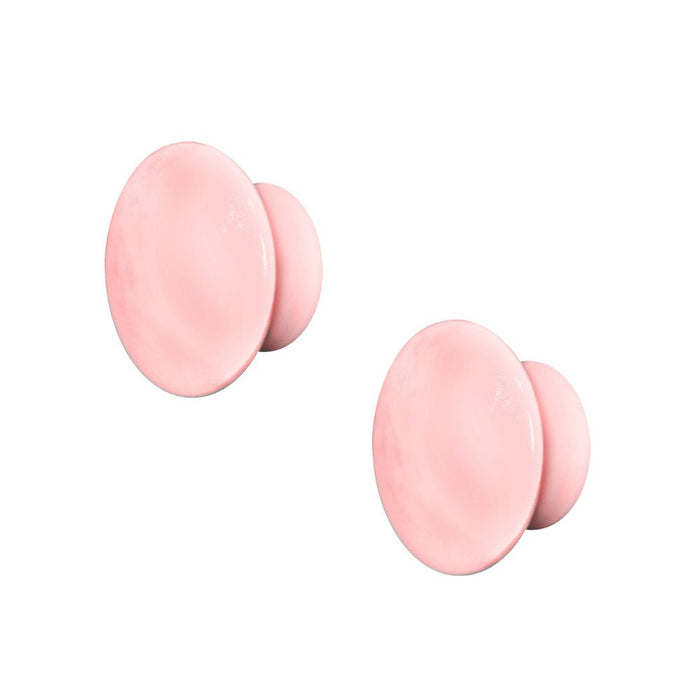 Pack Trama Cómoda Eco Bow Branco + Kit Banheira + Puxador Rosa