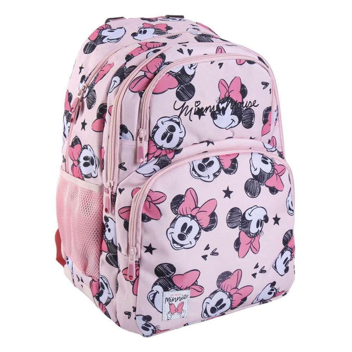 Mochila Minnie Rosa 44x32cm