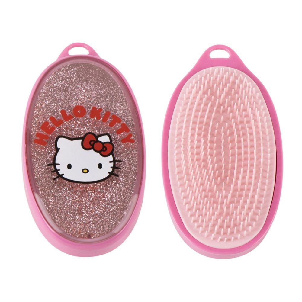 Cepillo desenredante con purpurina de Hello Kitty