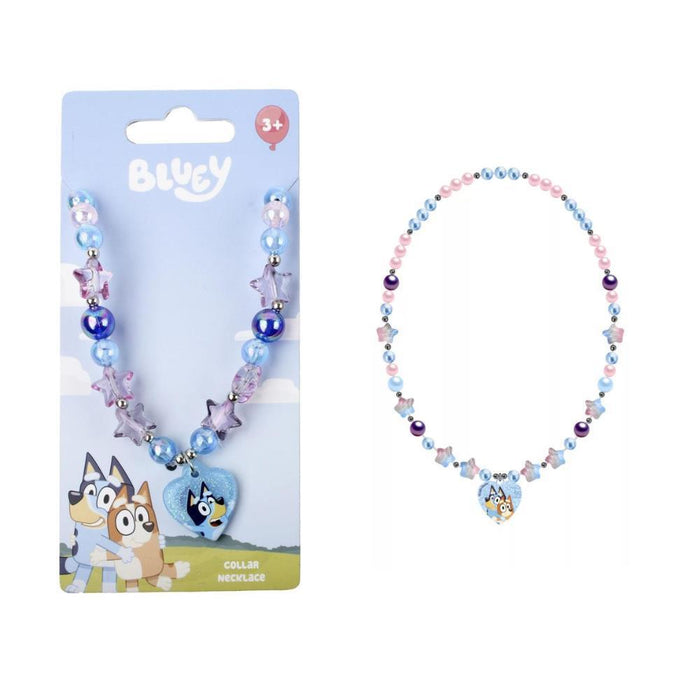 Colar com Pendente Coração Bluey
