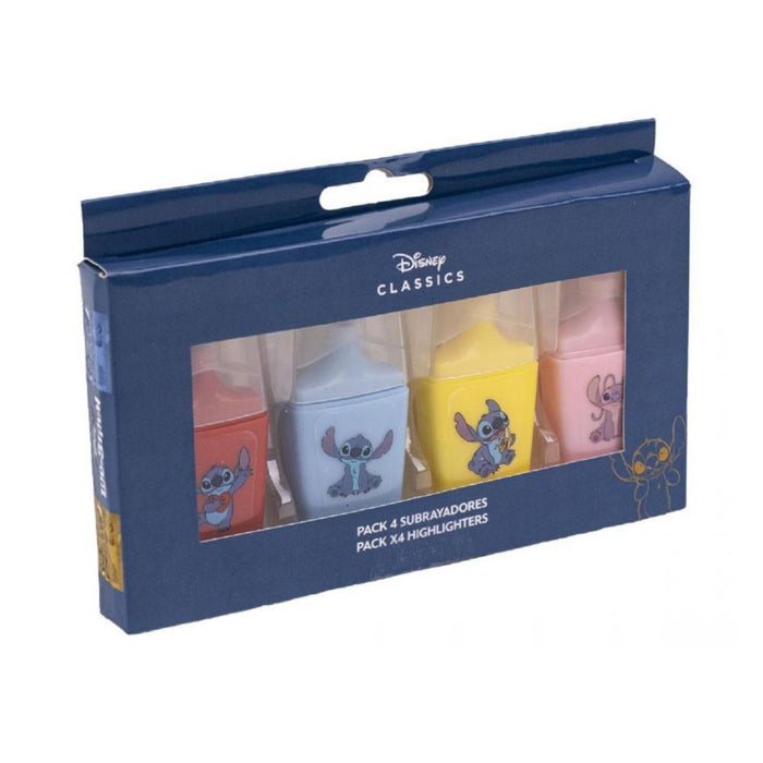 4 Marcadores com Figuras Stitch