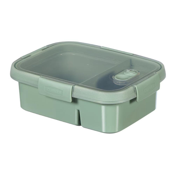 Caixa Lancheira com Divisórias e Talheres Curver