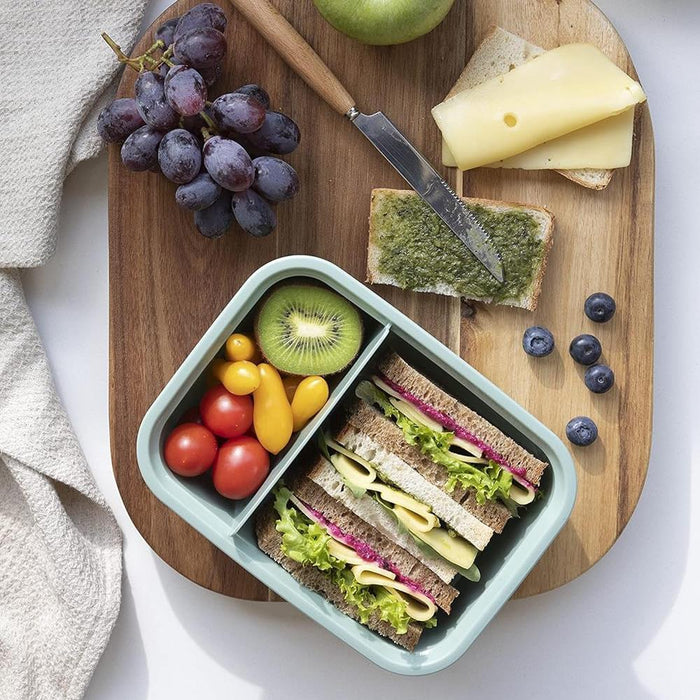 Caixa Lancheira com Divisórias e Talheres Curver