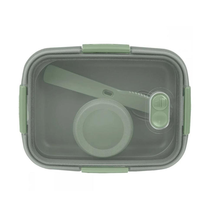 Caixa Lancheira com Divisórias e Talheres Curver