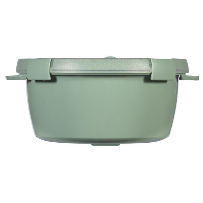 Caixa Lancheira Redonda com Divisórias e Talheres Curver