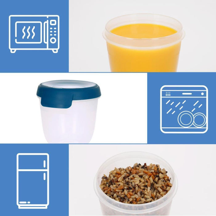 Recipiente com Tampa Hermética Redondo Curver 400ml