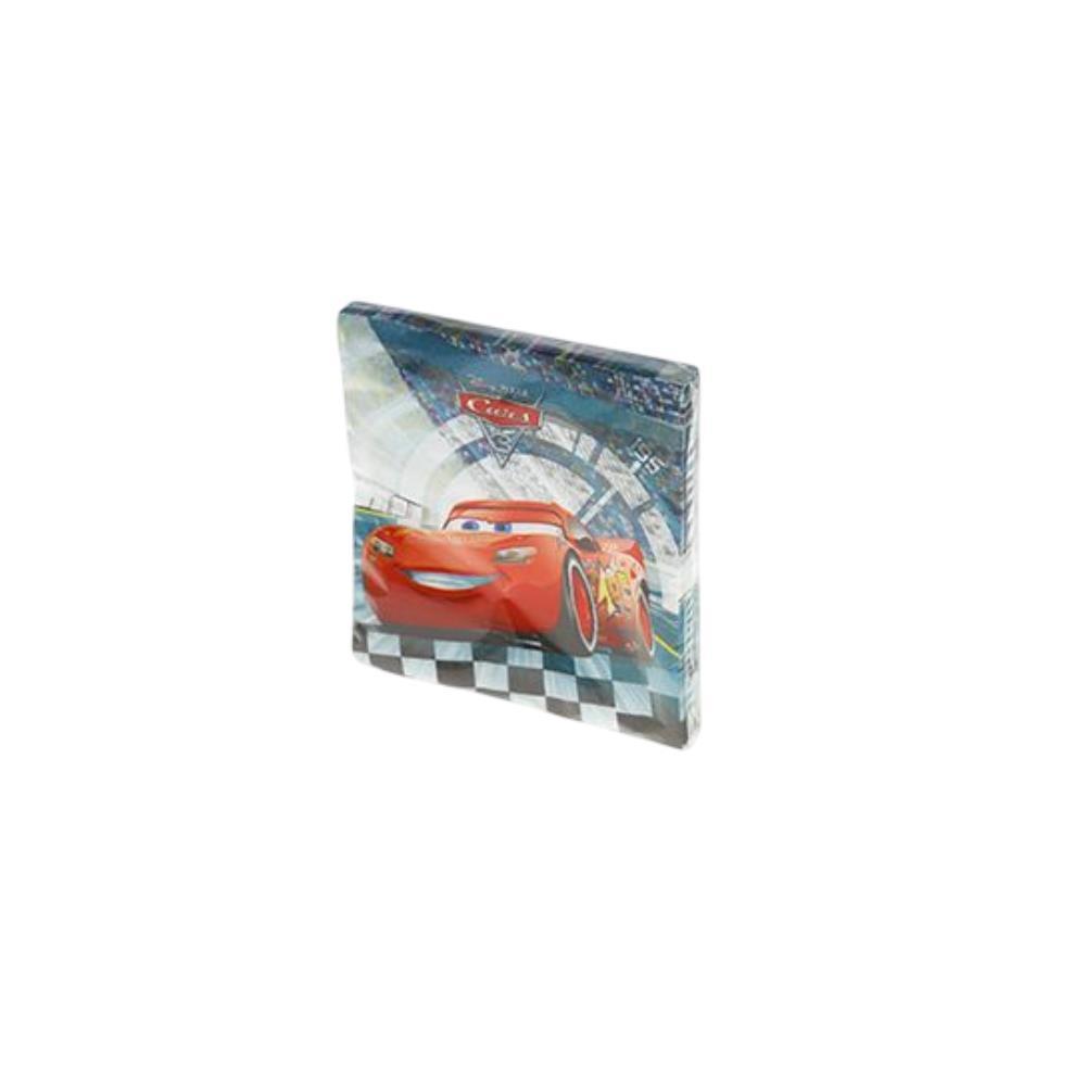 16 Cars Party Napkins 33 cm