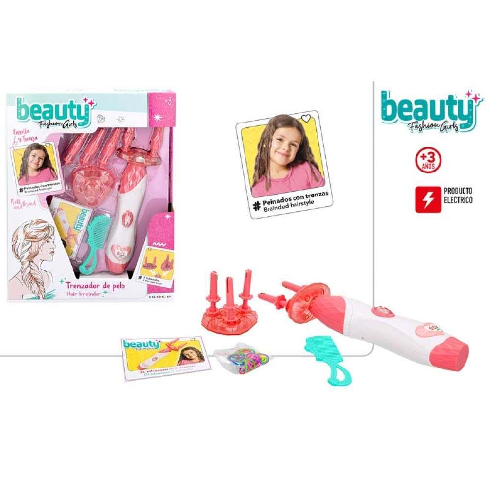 Máquina trenzadora de belleza con 3 accesorios