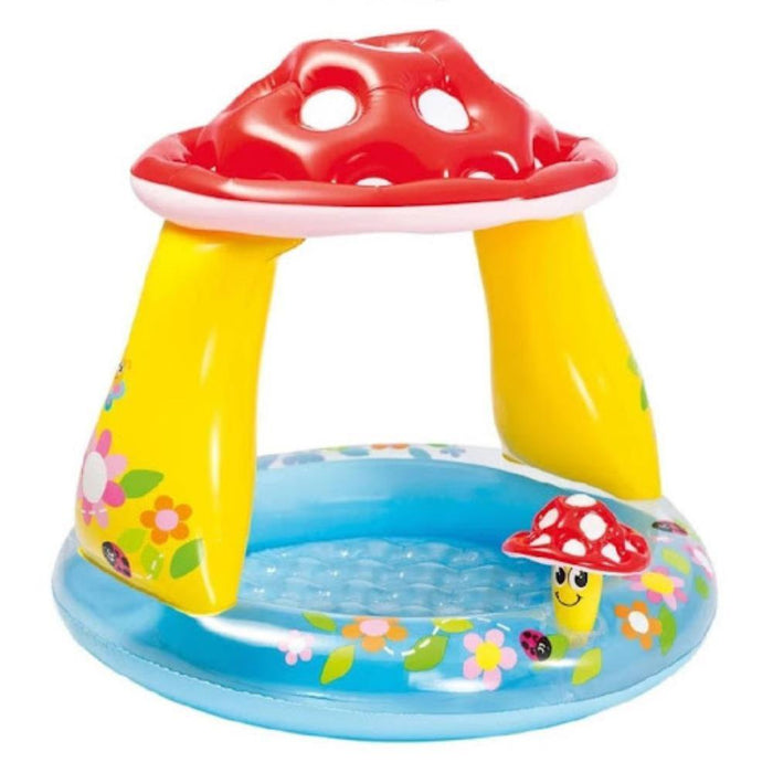 Piscina Insuflável Intex Cogumelo com Toldo 102x89cm