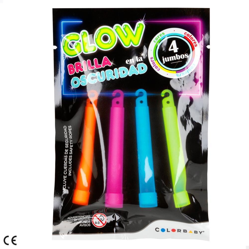 Set of 4 Glow in the Dark Sticks