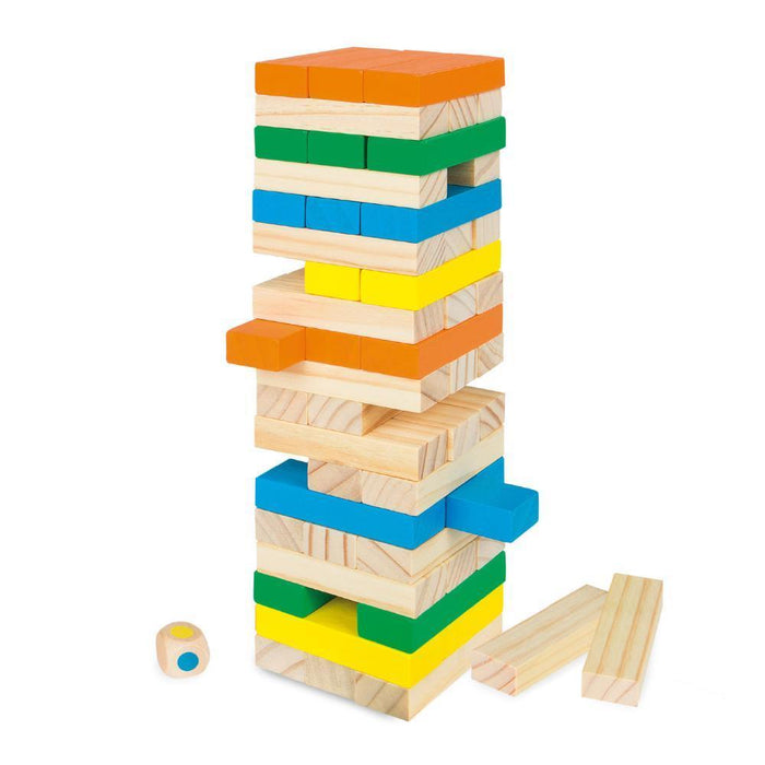 Woomax Jogo Torre de Madeira 58 Peças