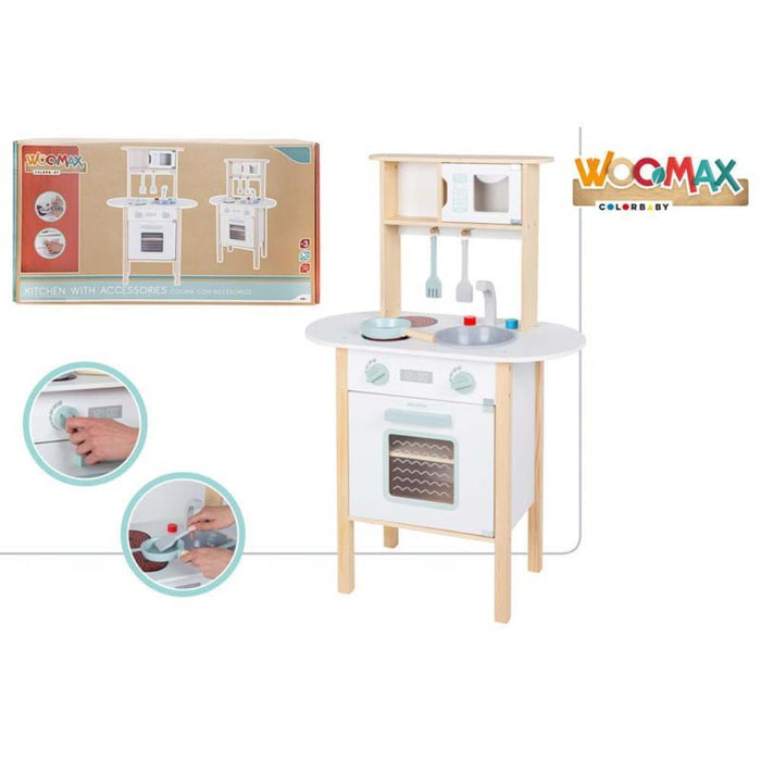 Kitchen with Wooden Accessories