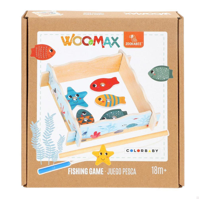 Jogo de Pesca Magnético em Madeira