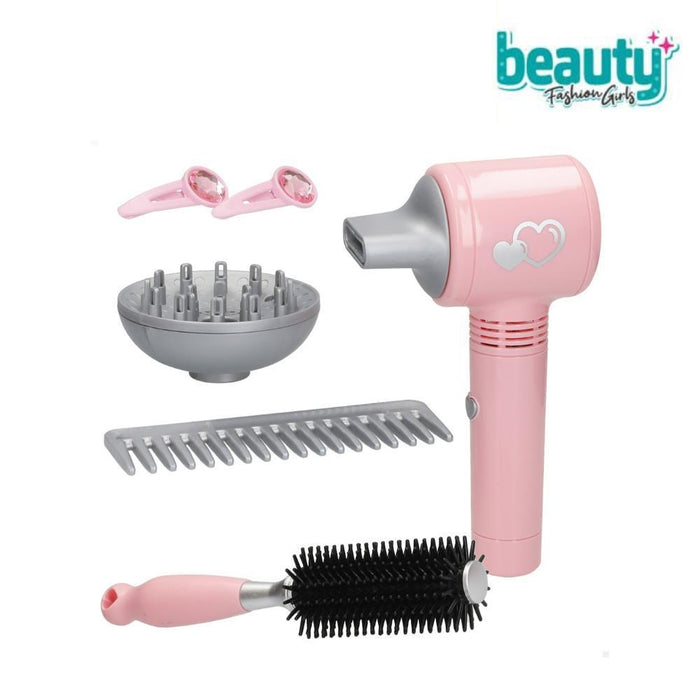 Beauty Conjunto Cabeleireiro com Secador Eléctrico