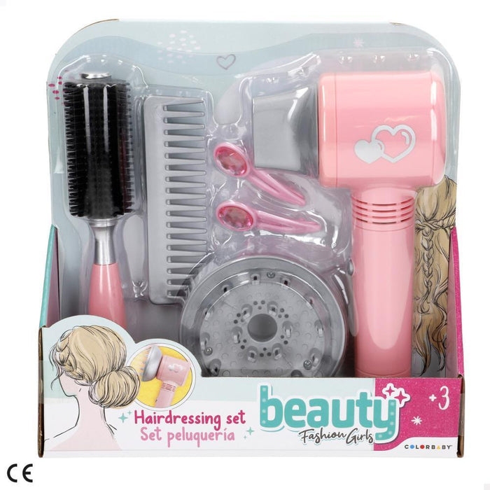Beauty Conjunto Cabeleireiro com Secador Eléctrico