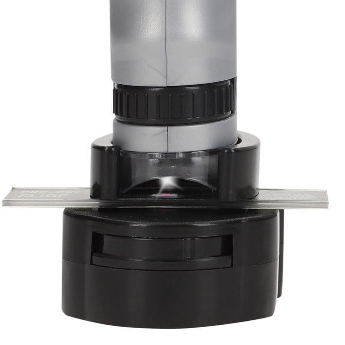 Mini Microscópio Elétrico 2 em 1