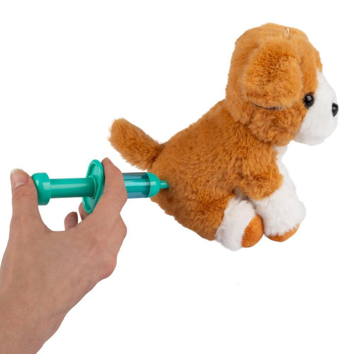 Peluche GoGo Friends Cão com Mala e Acessórios de Veterinário