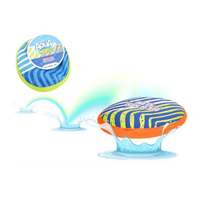 Disco Voador Aquático Aqua World  16cm