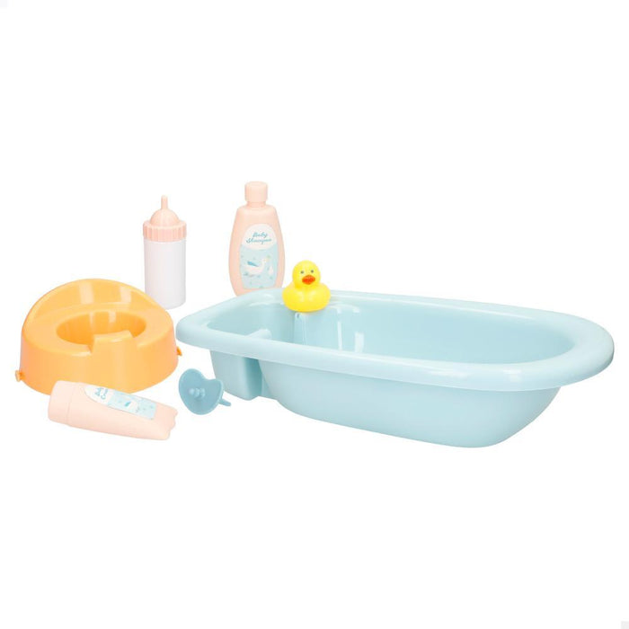 Banheira ColorBaby Sweet e 6 Acessórios para Bonecas