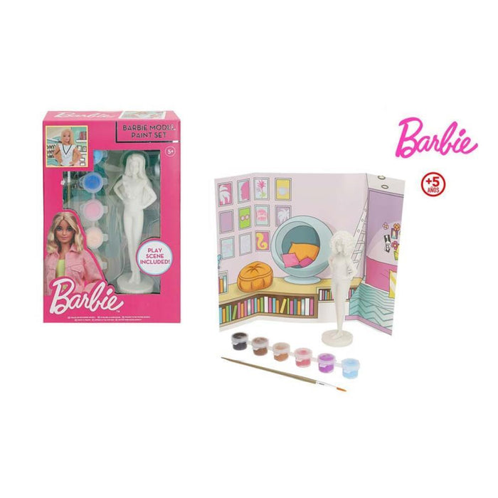 Conjunto de Pintar Barbie com Figura