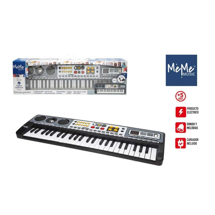 Órgão Eletrônico MéMe Music Zoe 49 Teclas