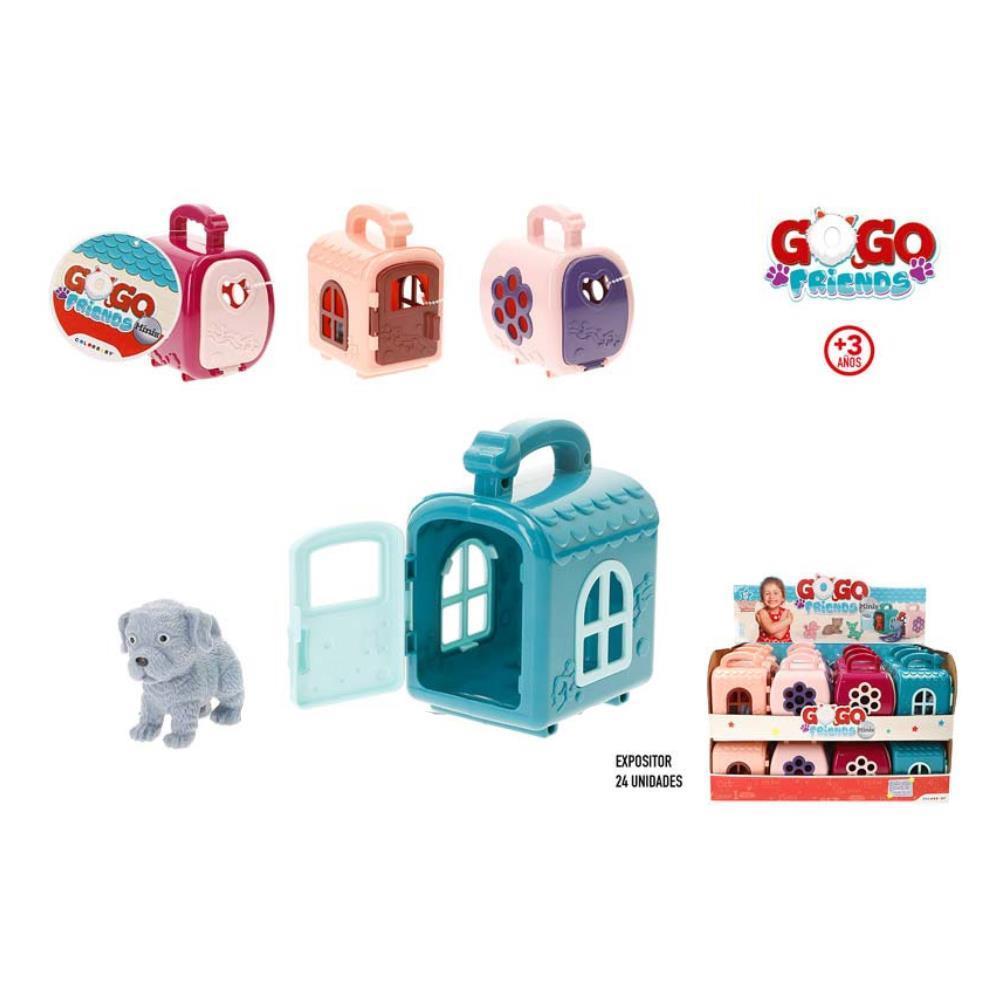 Mini GO GO Friends Dog with Carry Case