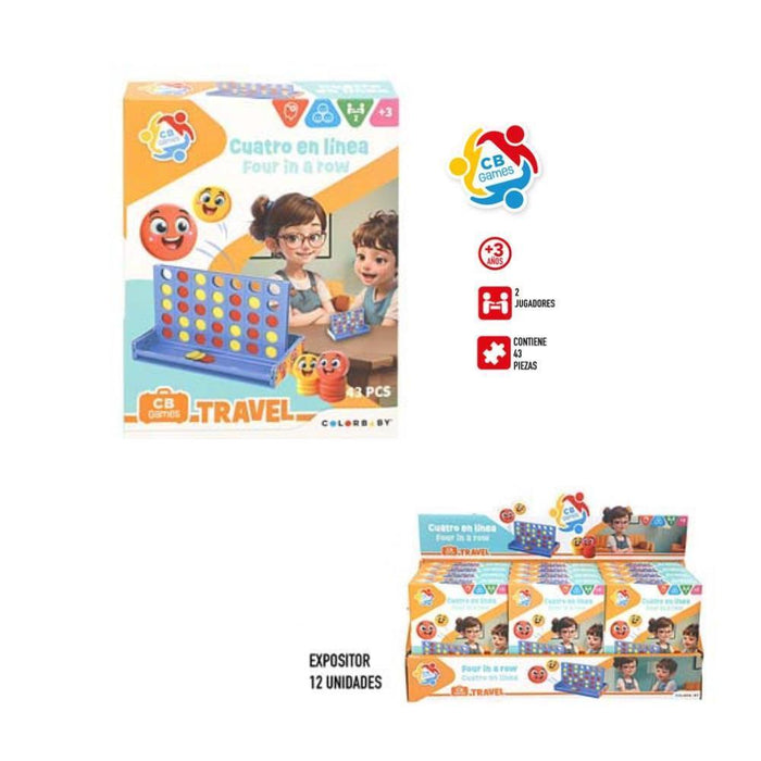 Jogo de Viagem CB Games Quatro em Linha