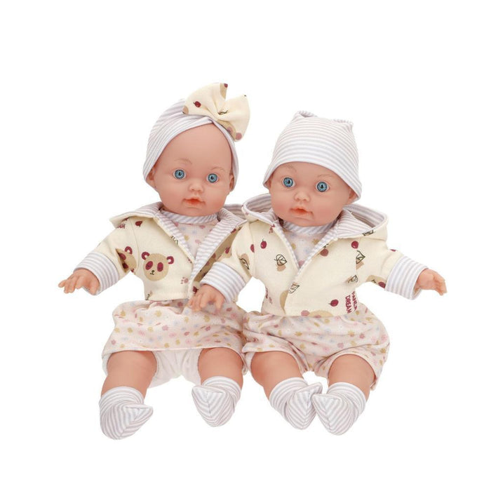 2 Bonecas Colorbaby Sweet Bebé Menino e Menina 32cm