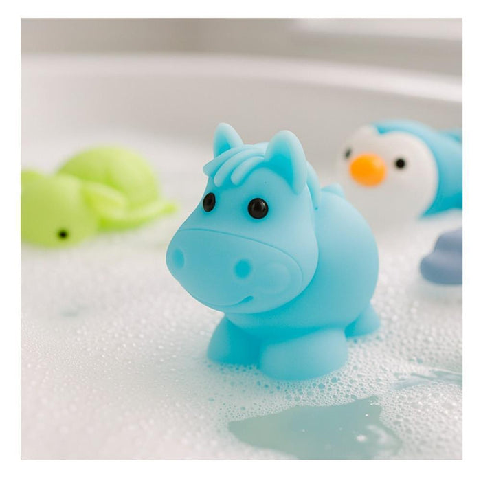 Conjunto de banho Winfun Set com 10 animais da Quinta e Oceano