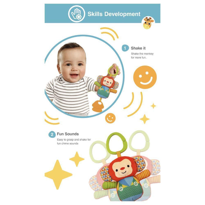 Roca e Mordedor Winfun Lil Monkey