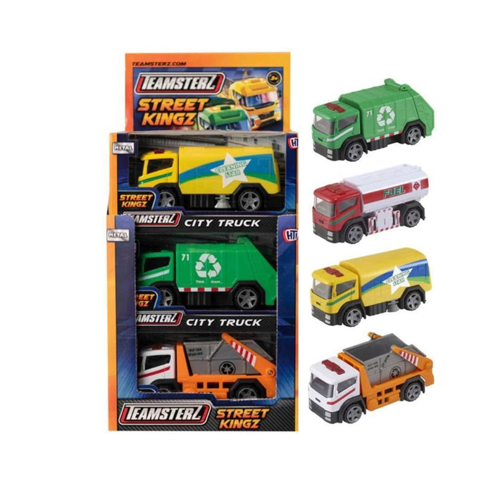 Camião em Metal Teamsterz City Truck 10 cm